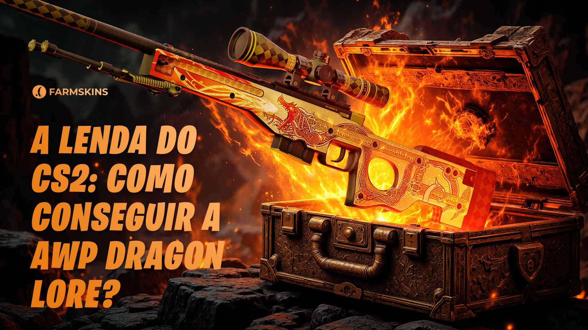 Como conseguir a AWP Dragon Lore no CS2: Todos os métodos e chances
