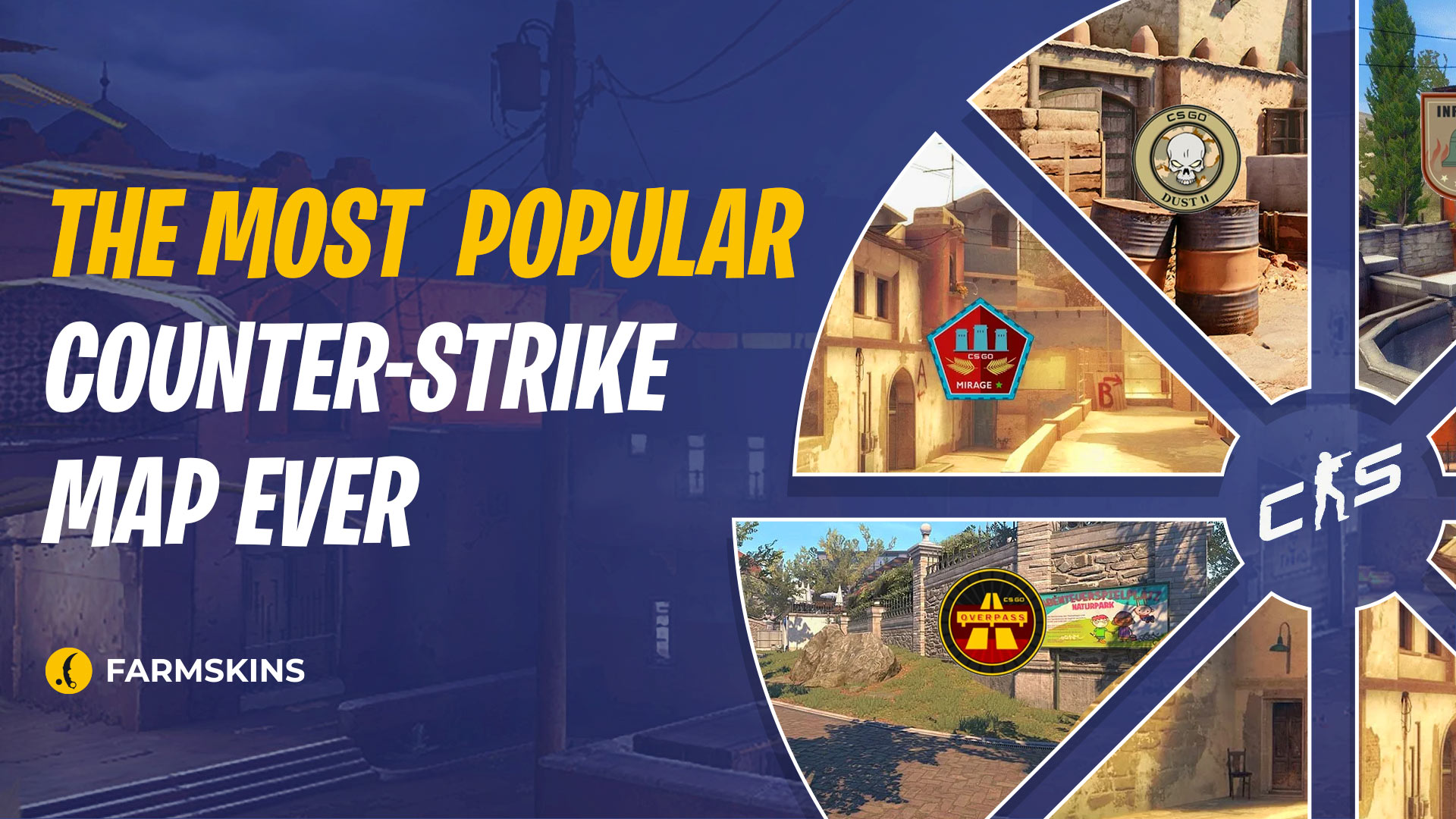 The most popular map in Counter-Strike throughout history