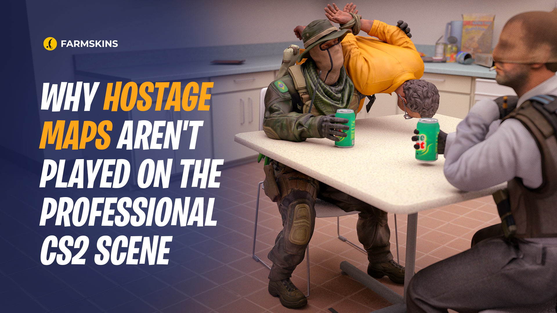 Why Hostage Maps in CS2 Aren't Played on the Professional Scene