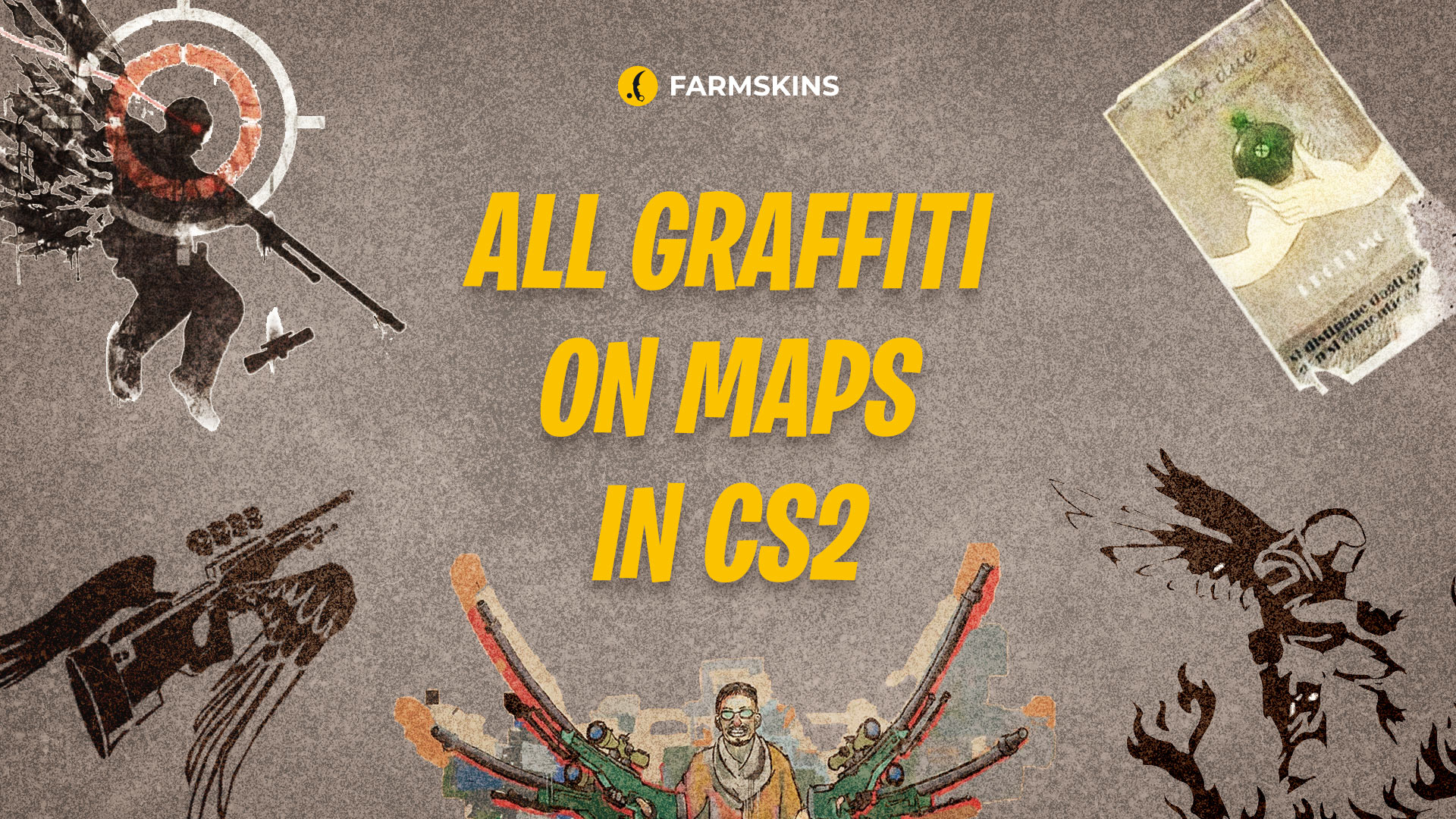Graffiti Roster Cs2 All Graffiti on Maps in CS2 and Their History