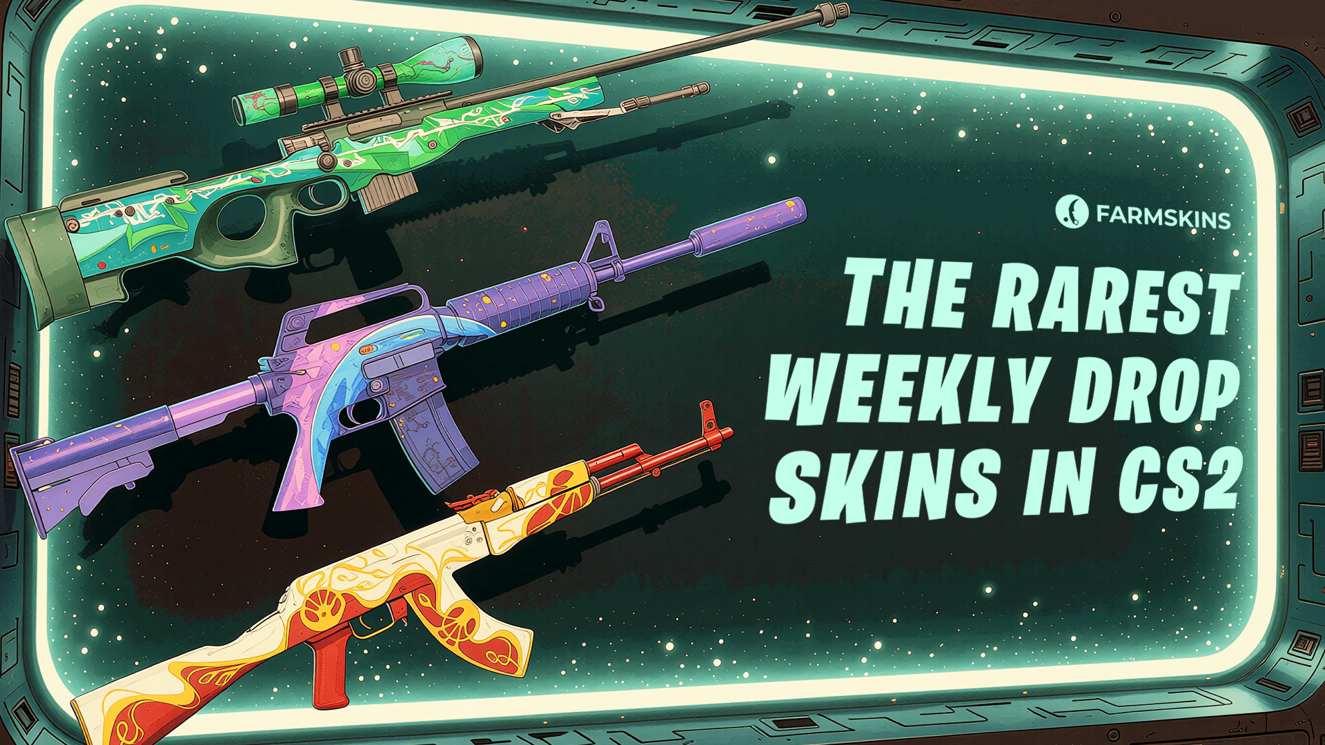 Rarest Weekly Drop Skins in CS2 – Most Valuable Free Rewards