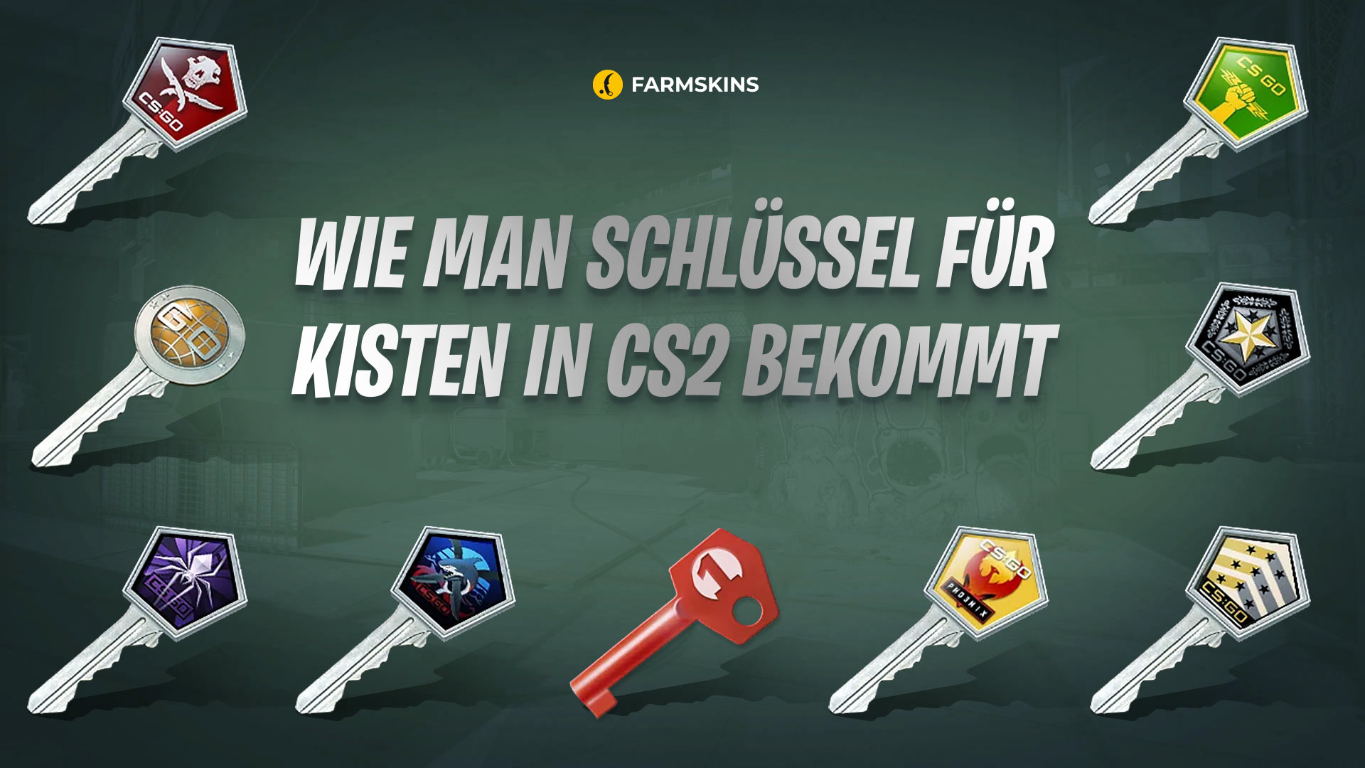 Wie man Schlüssel für CS2-Kisten bekommt