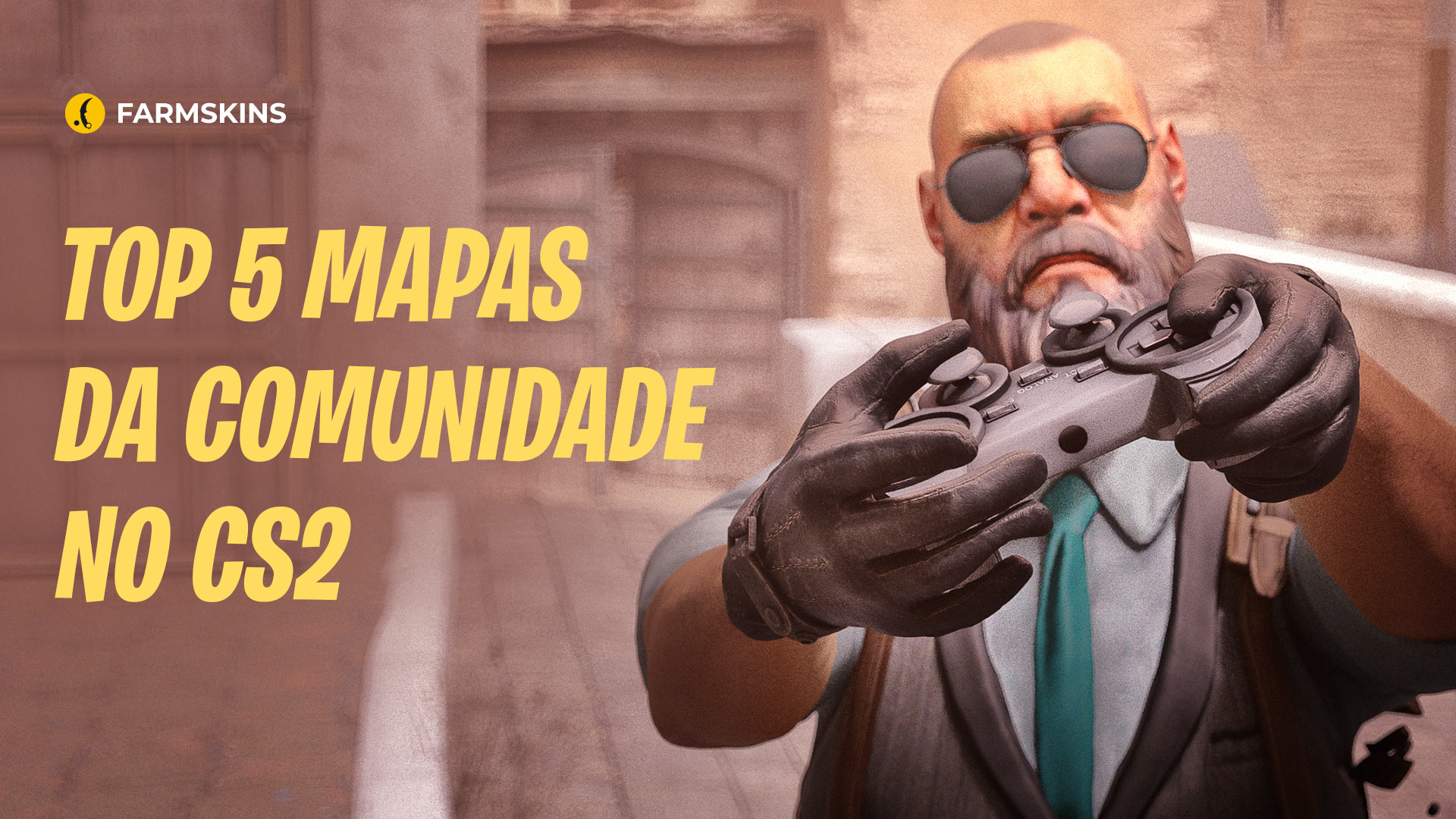 Top 5 mapas da comunidade no CS2