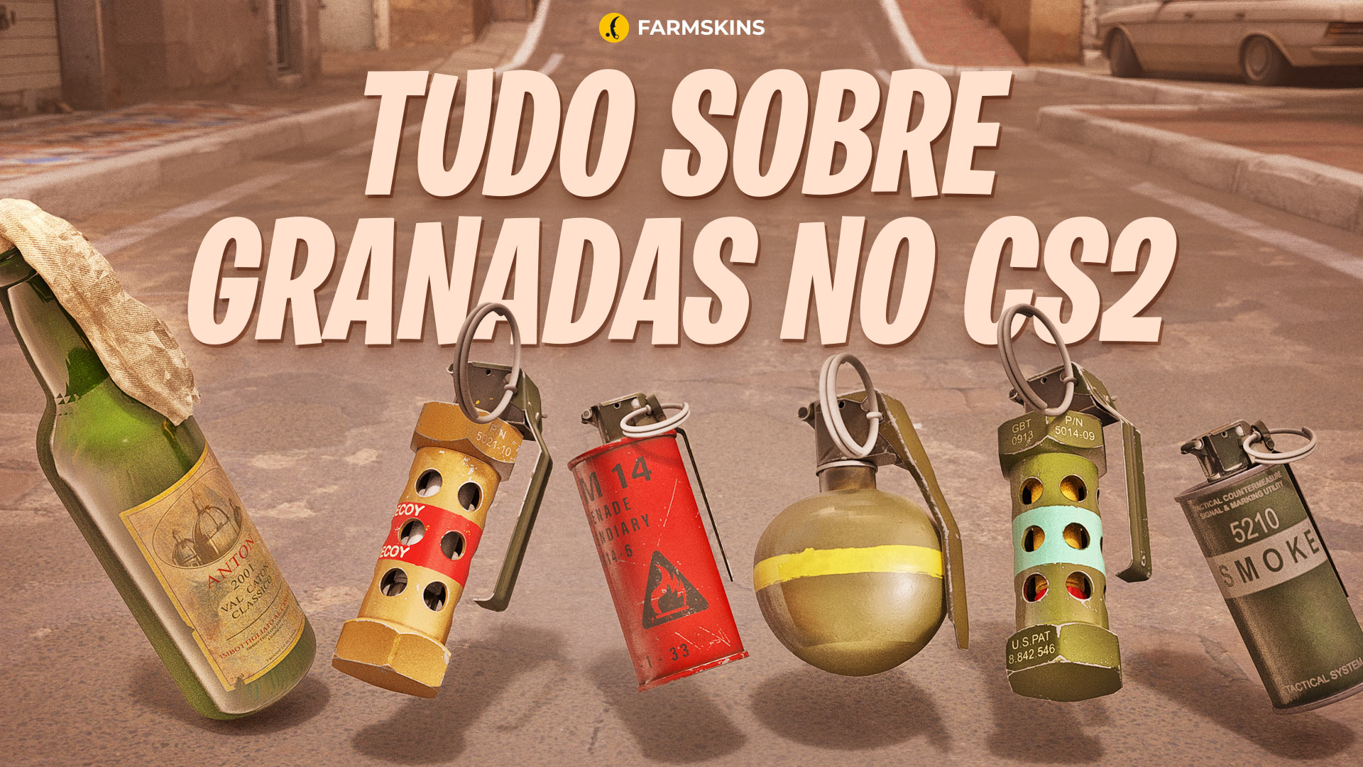 Tudo Sobre Granadas no CS2: Características e Uso Tático