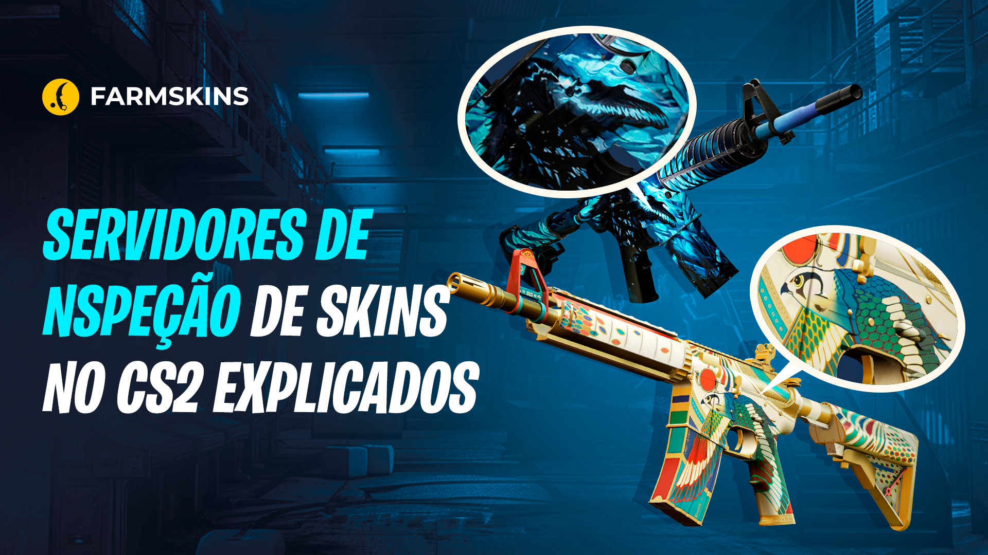 Servidores de inspe&ccedil;&atilde;o de skins do CS2 explicados