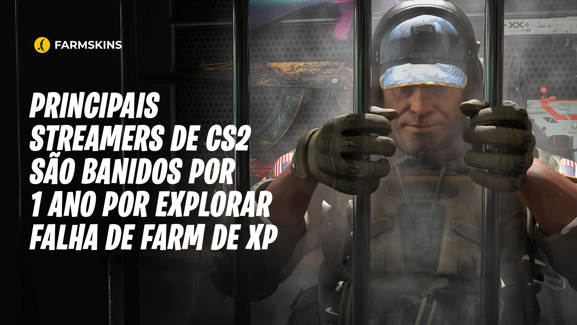 Principais streamers de CS2 recebem suspensão de 1 ano por exploração de glitch de ganho de XP