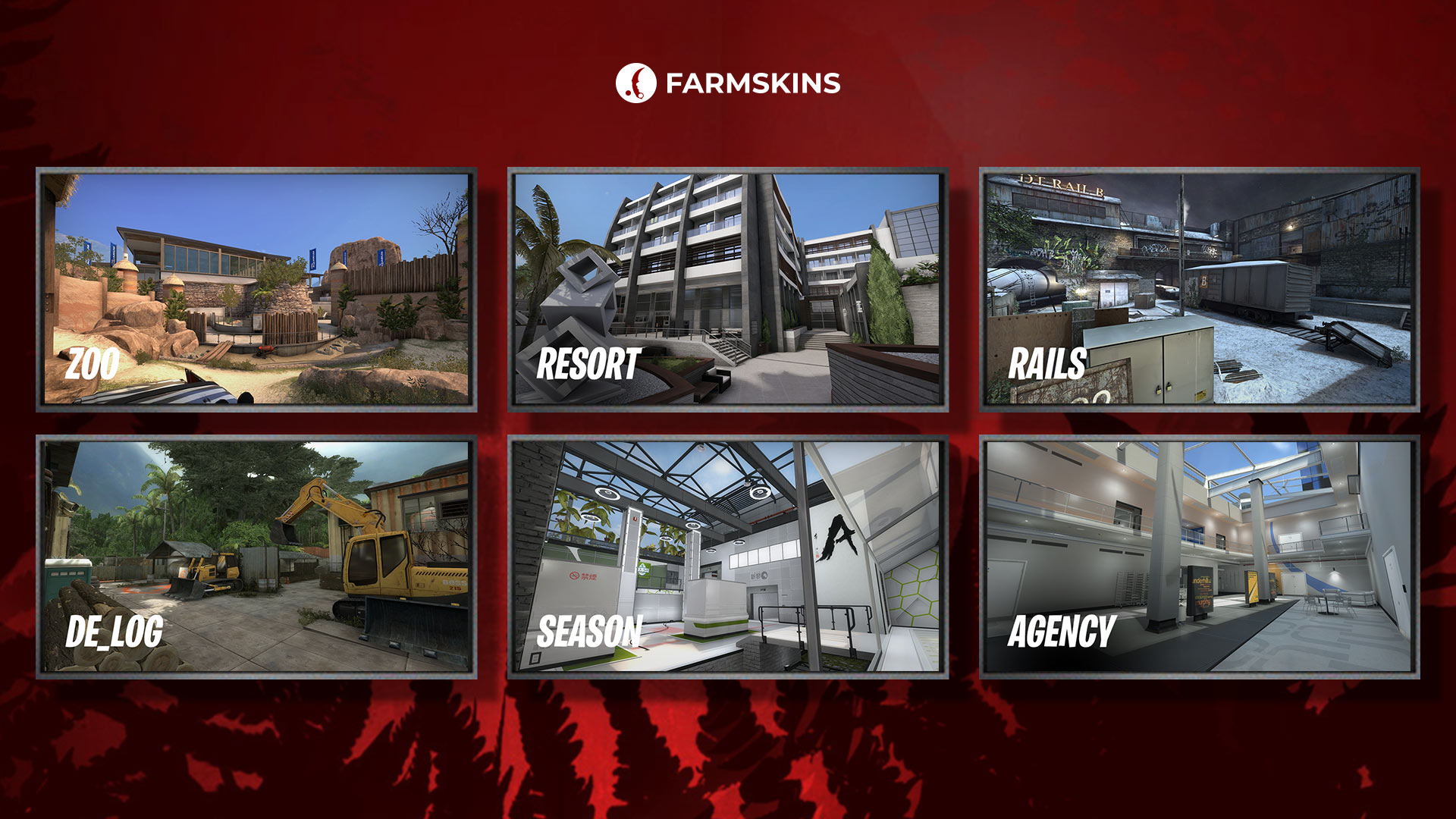Operation Bloodhound maps