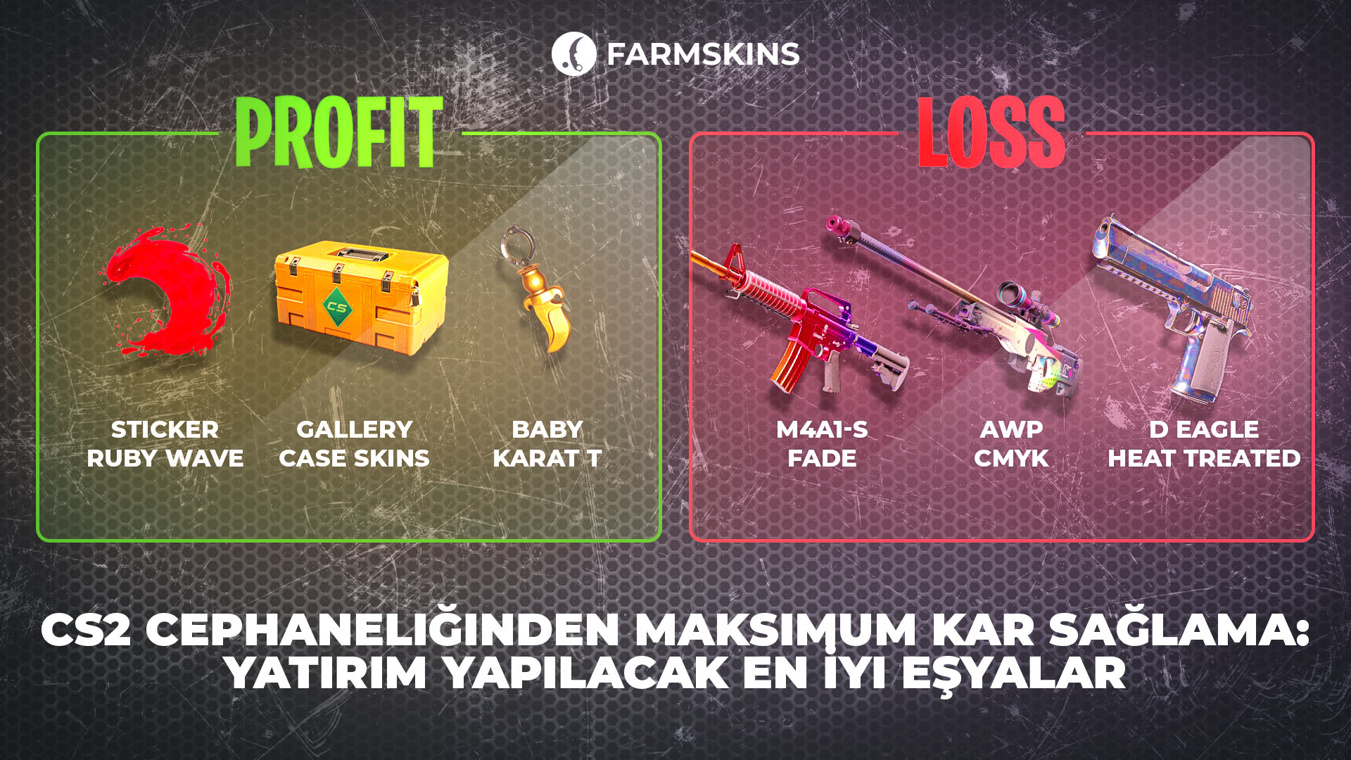 CS2 Silahlanmasından Kar
