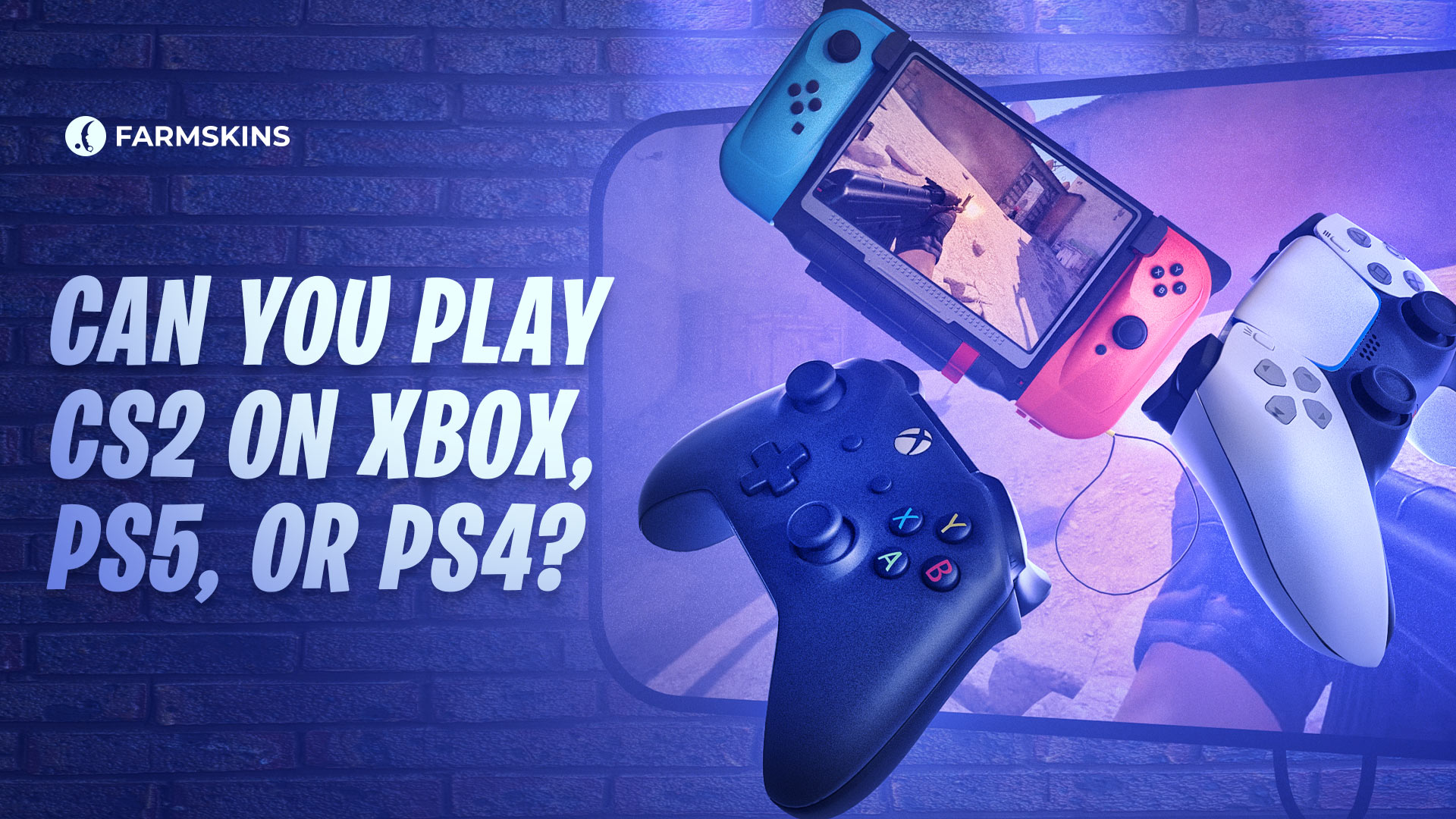 can you play CS2 on Xbox, PS5 or PS4