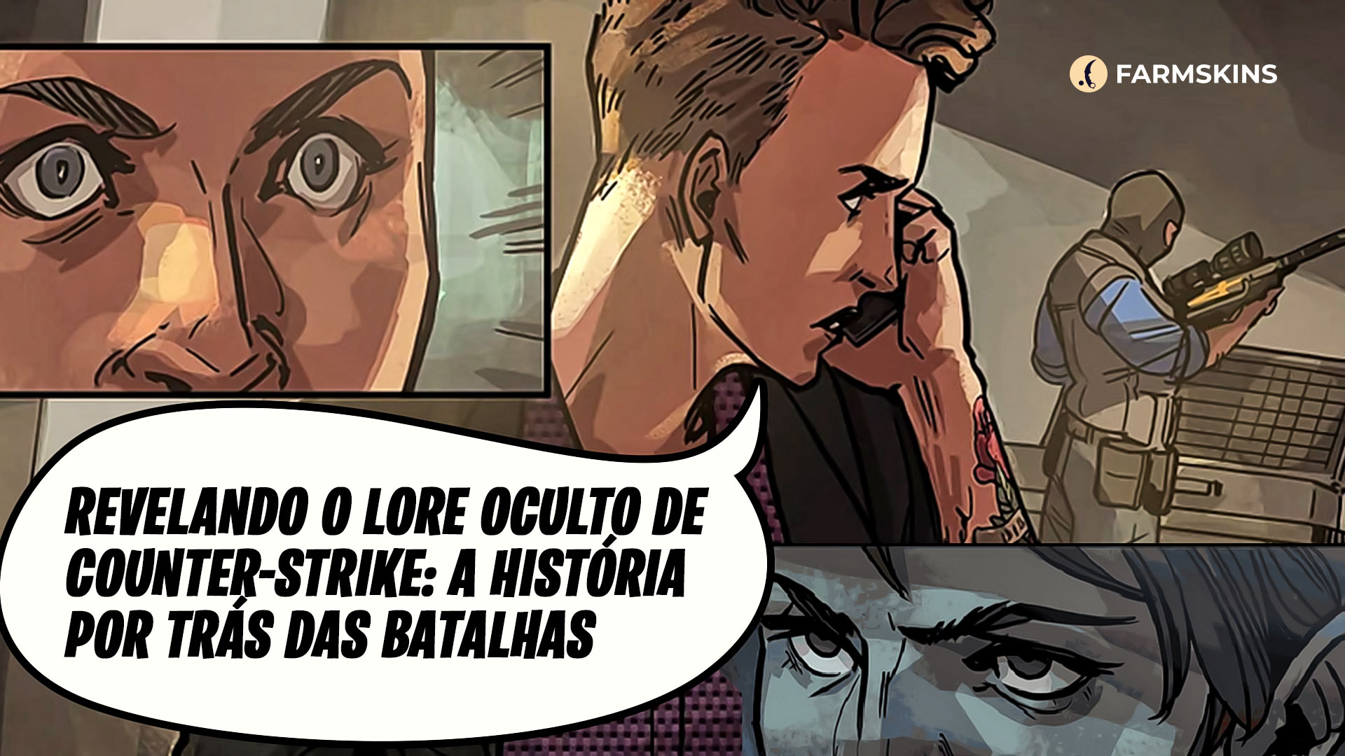 a hist&oacute;ria por tr&aacute;s das batalhas do CS:GO
