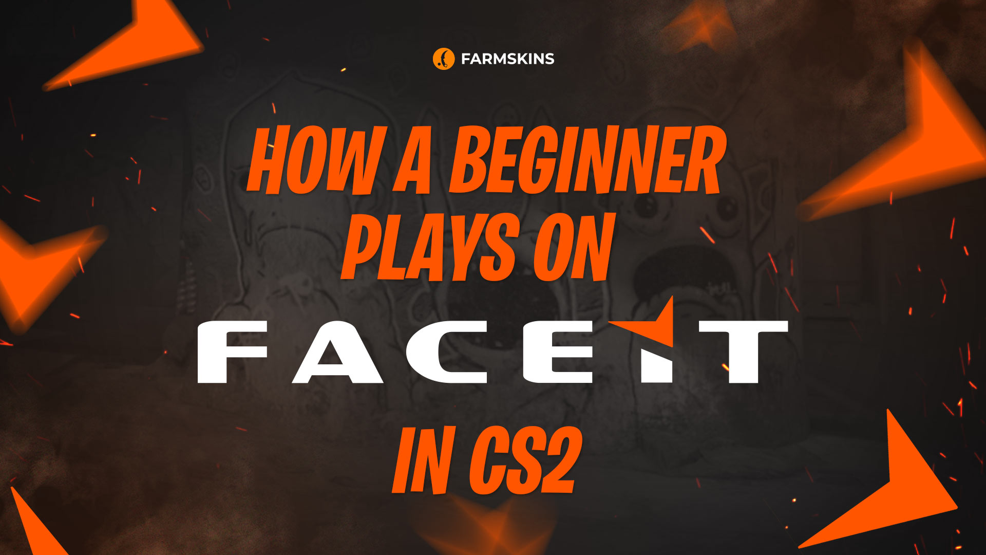 how a CS2 beginner plays on FACEIT
