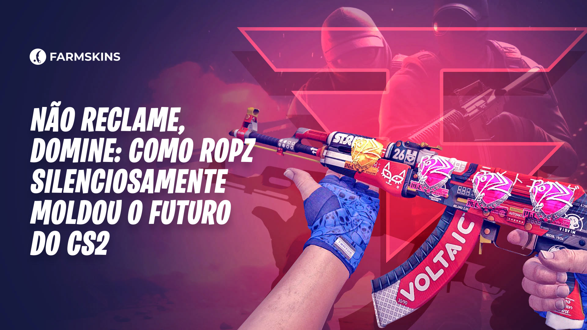 A jornada de Ropz no CS2