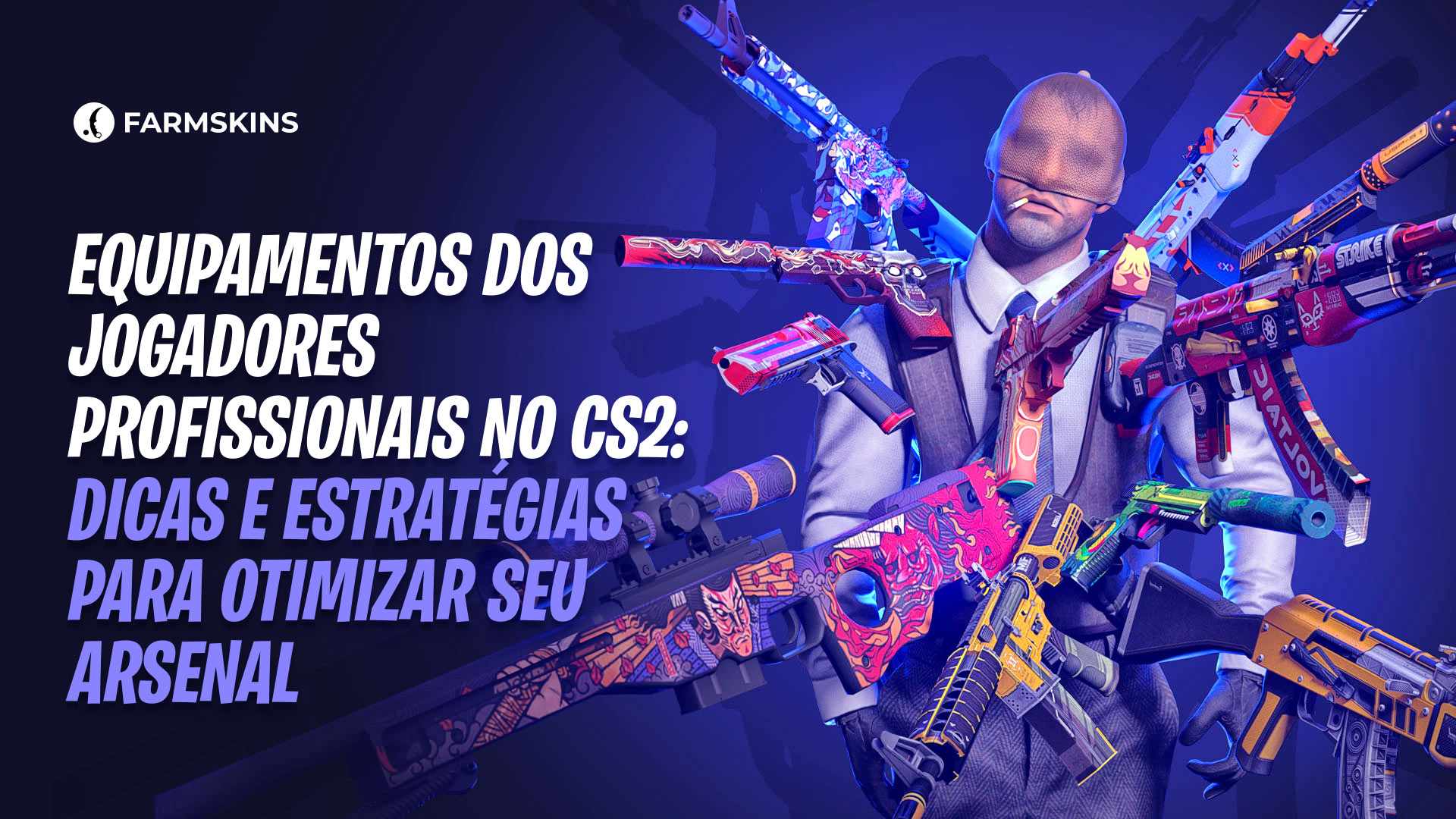equipamentos dos jogadores profissionais em CS2