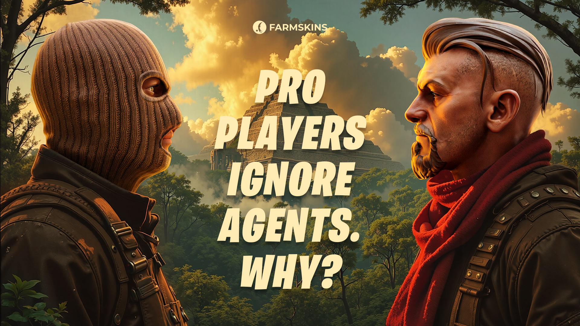pro players don&rsquo;t use agents in CS2