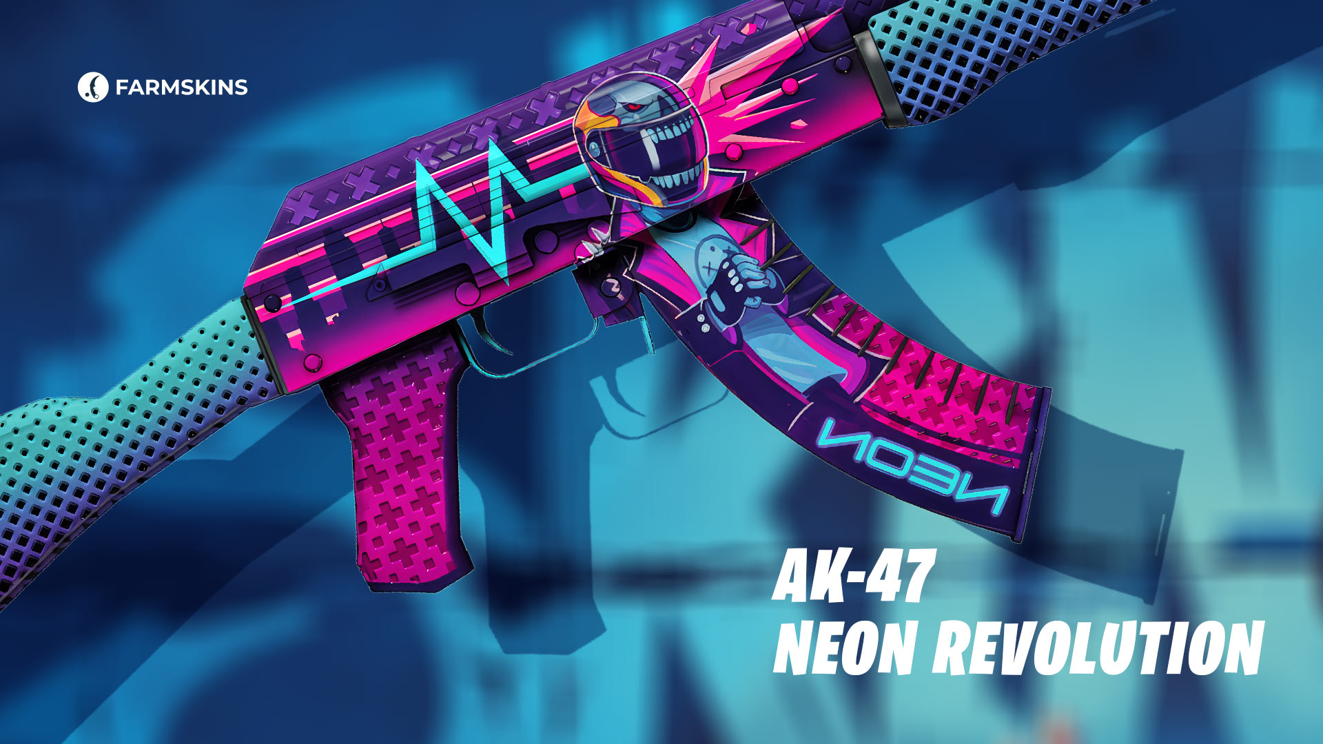 CS2 AK-47 Neon Revolution