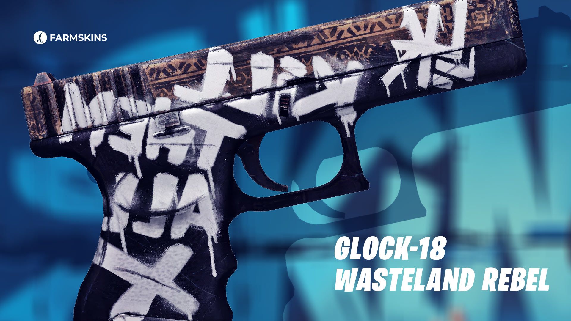 CS2 Glock-18 Wasteland Rebel