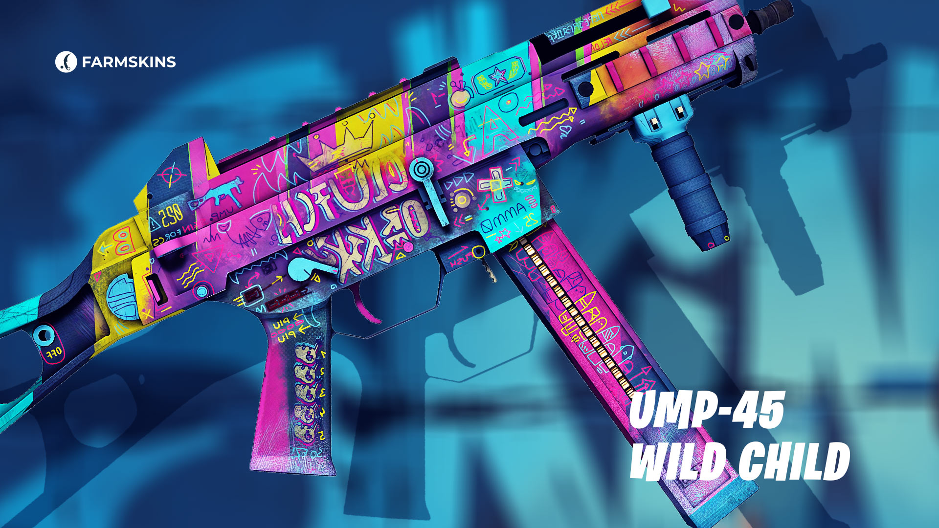 CS2 UMP-45 Wild Child