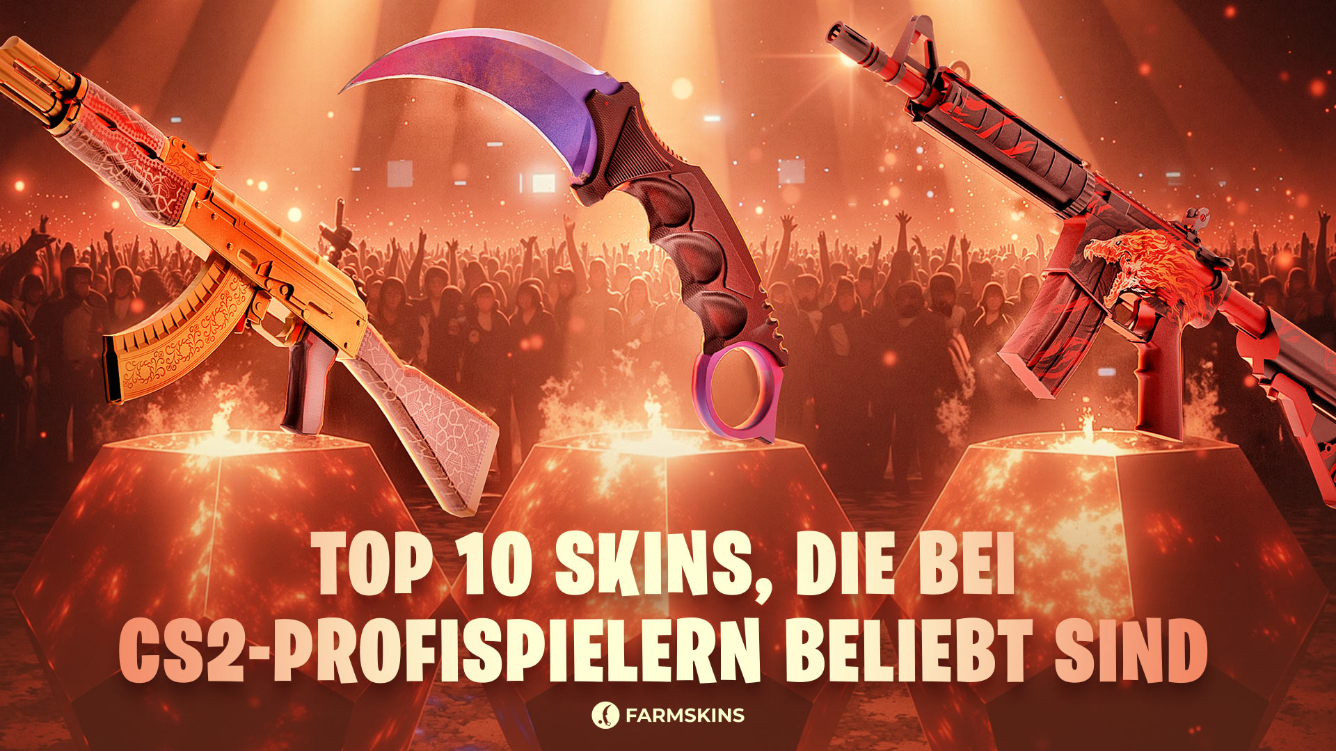 Beliebte Skins unter CS2-Profis