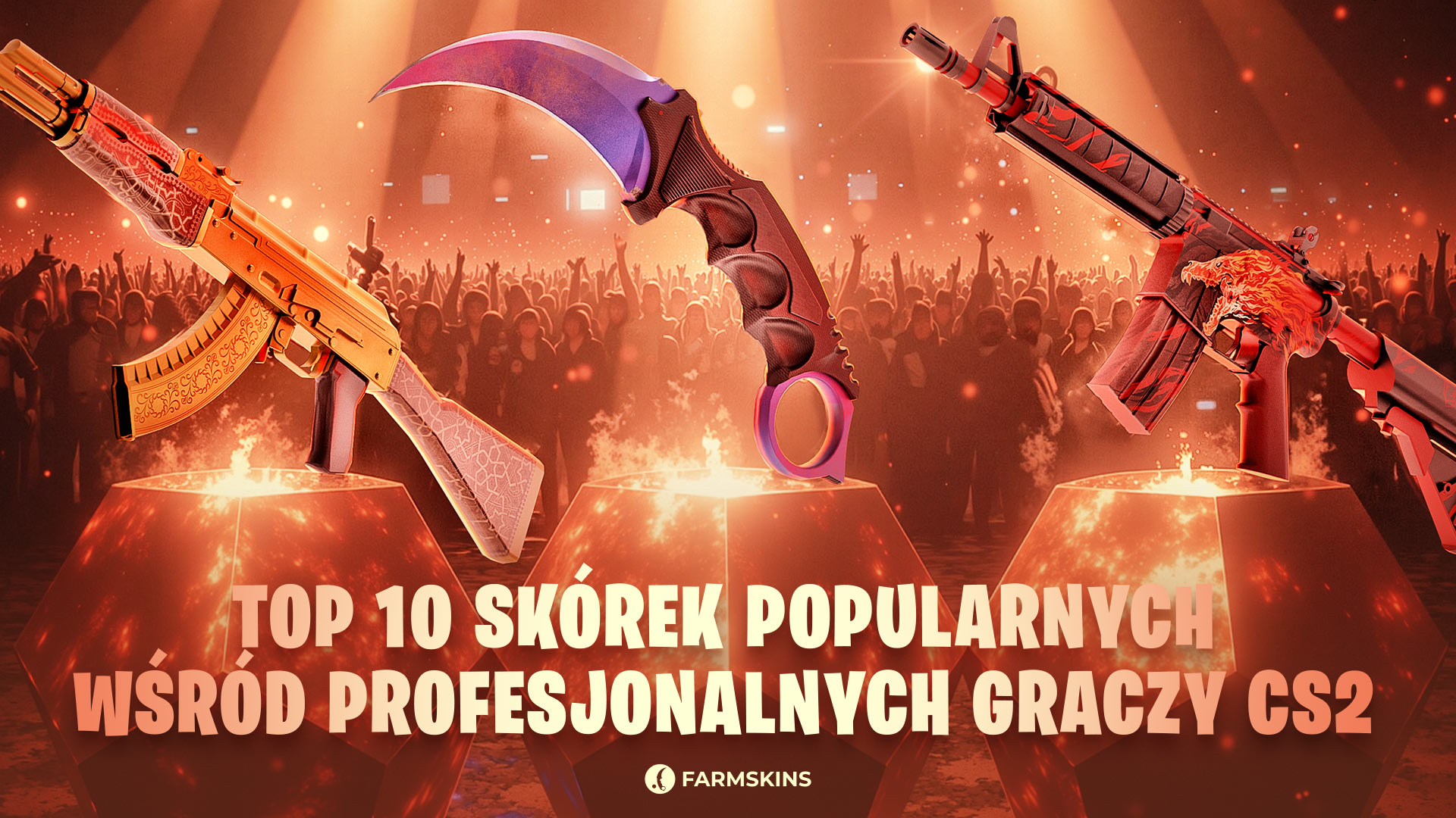 popularne skórki wśród profesjonalnych graczy CS2