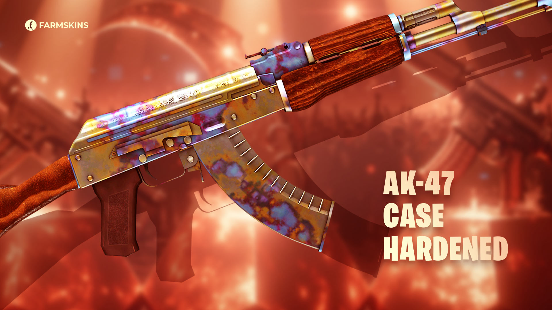 CS2 AK-47 Case Hardened