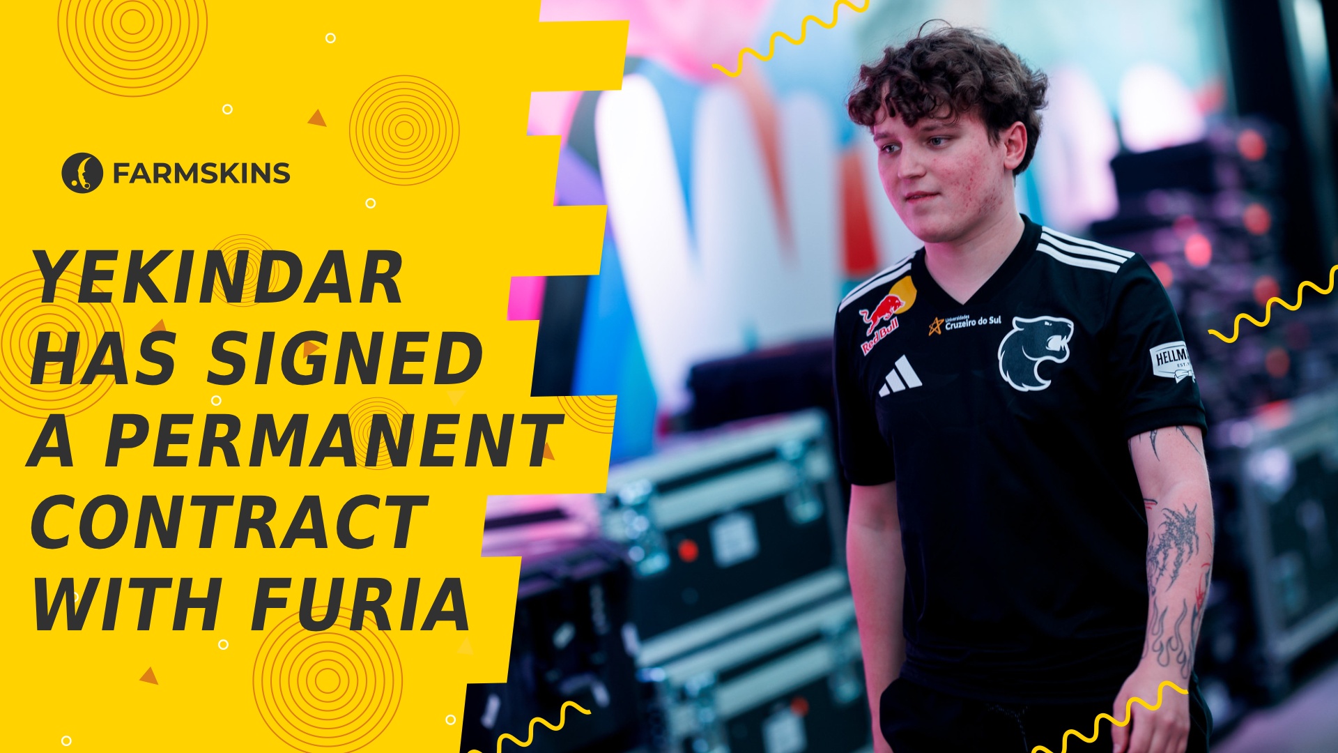 YEKINDAR joins FURIA on full-time contract until 2027