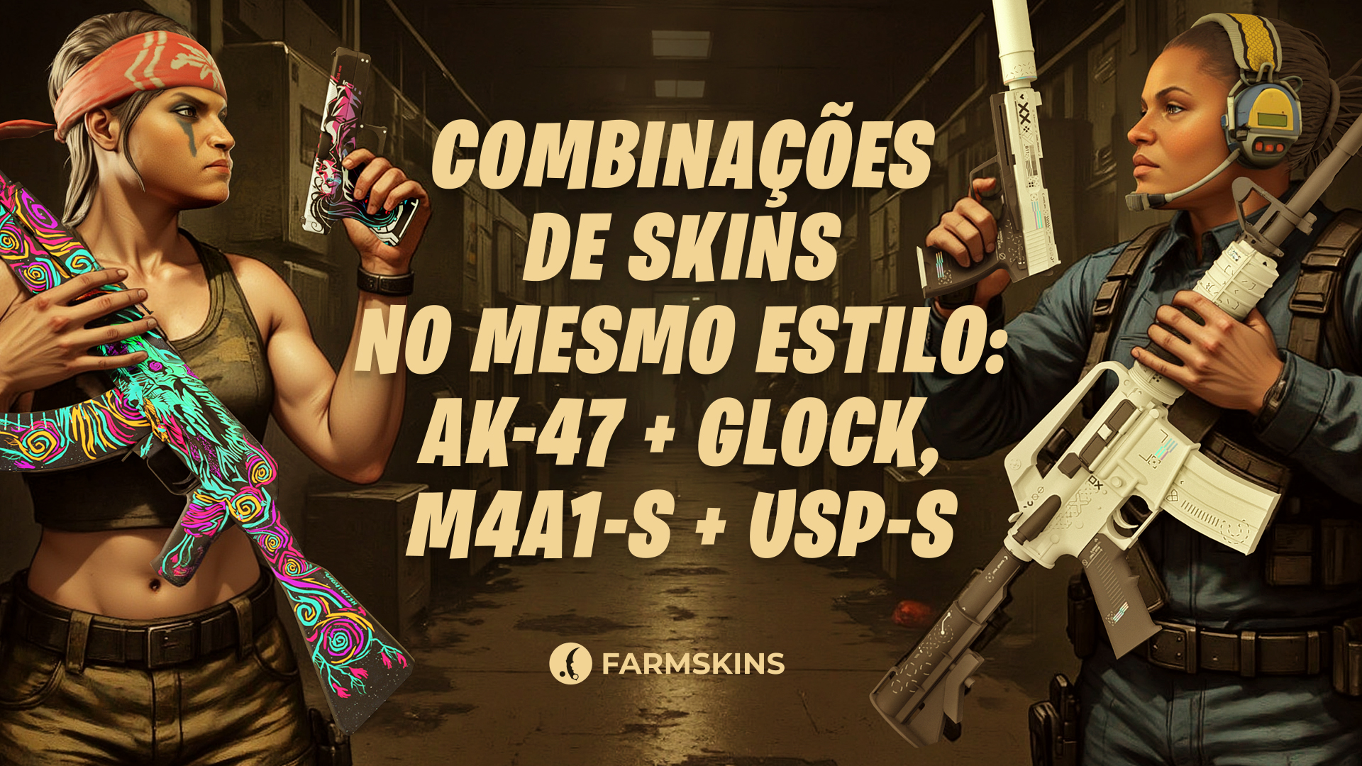 Combina&ccedil;&otilde;es de skins em CS2