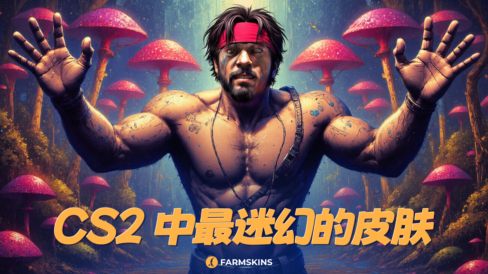 CS2中的迷幻皮肤