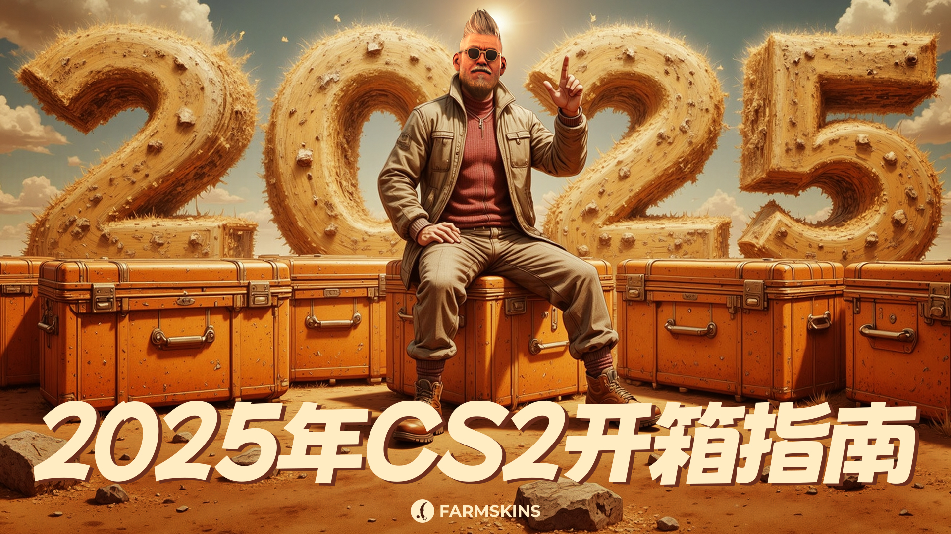 如何开CS2箱子