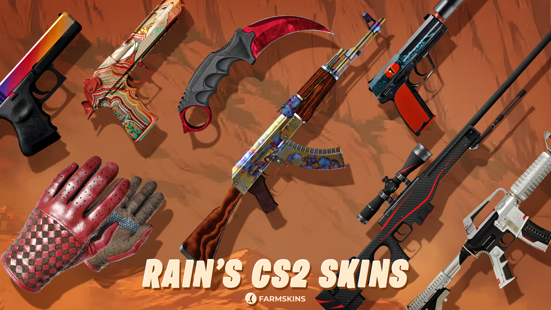 Rain CS2 skins