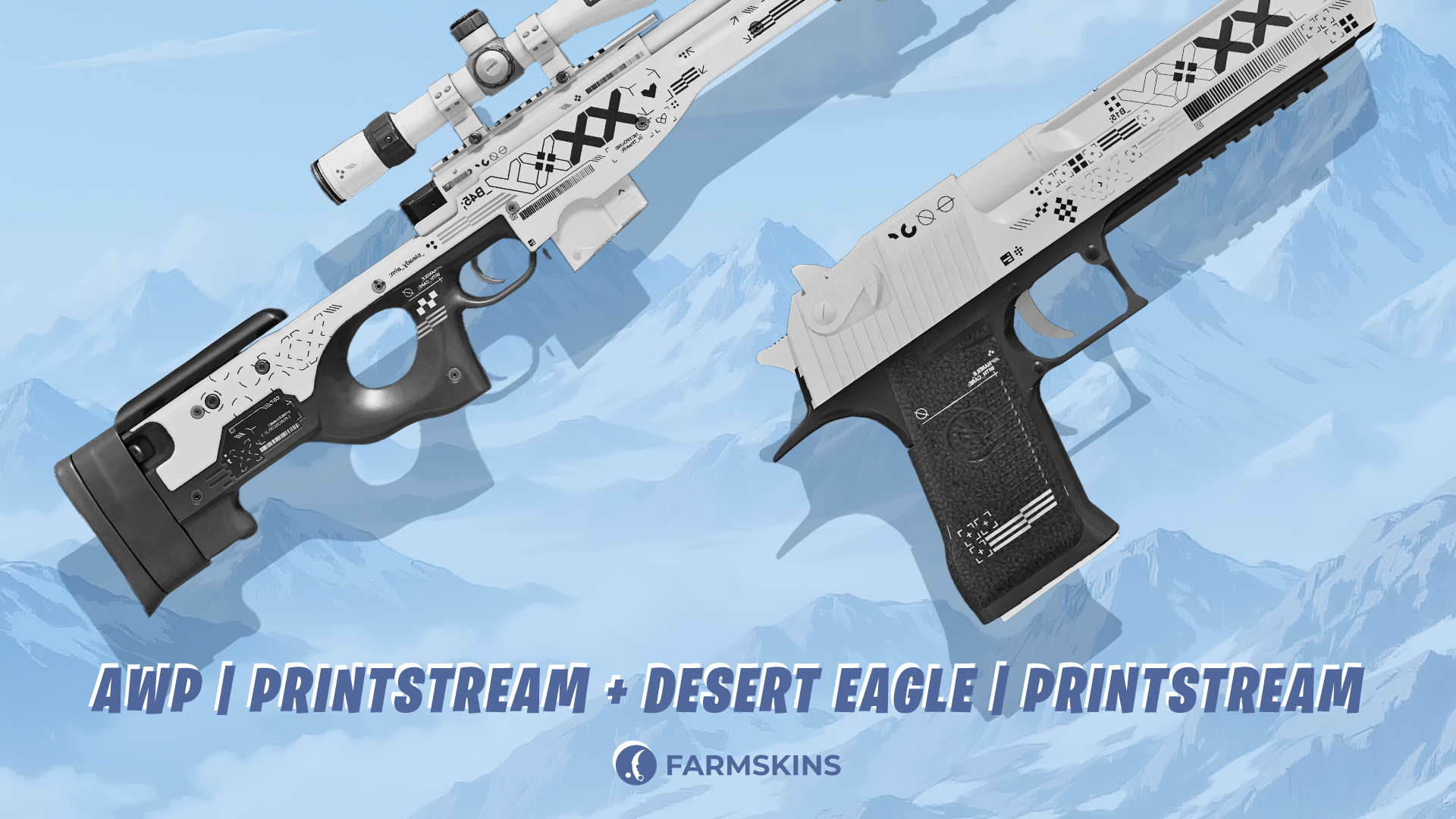AWP Printstream + Desert Eagle