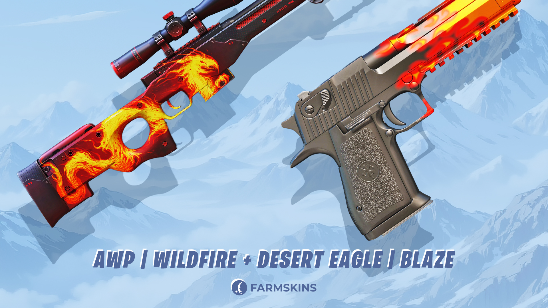 AWP Wildfire + Desert Eagle