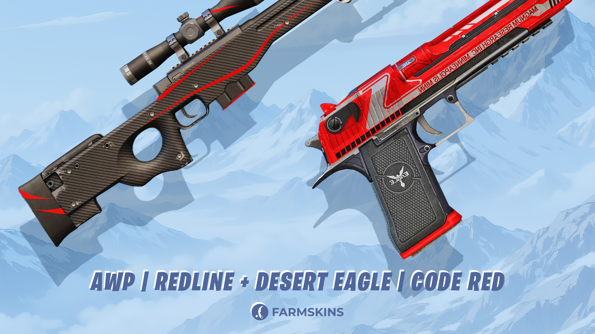 AWP Redline + Desert Eagle