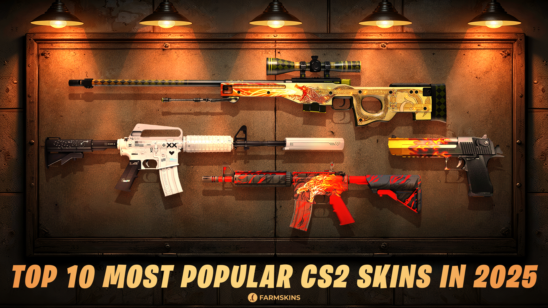 Top 10 Most Popular CS2 Skins in 2025
