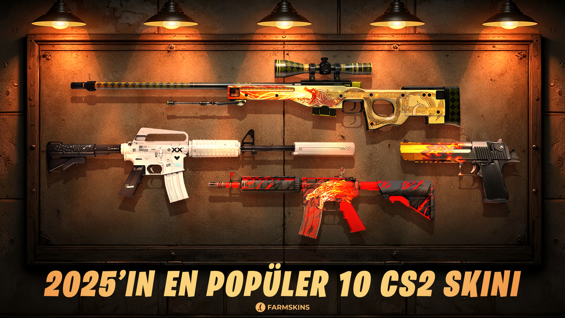 CS2’de En Popüler 10 Skin