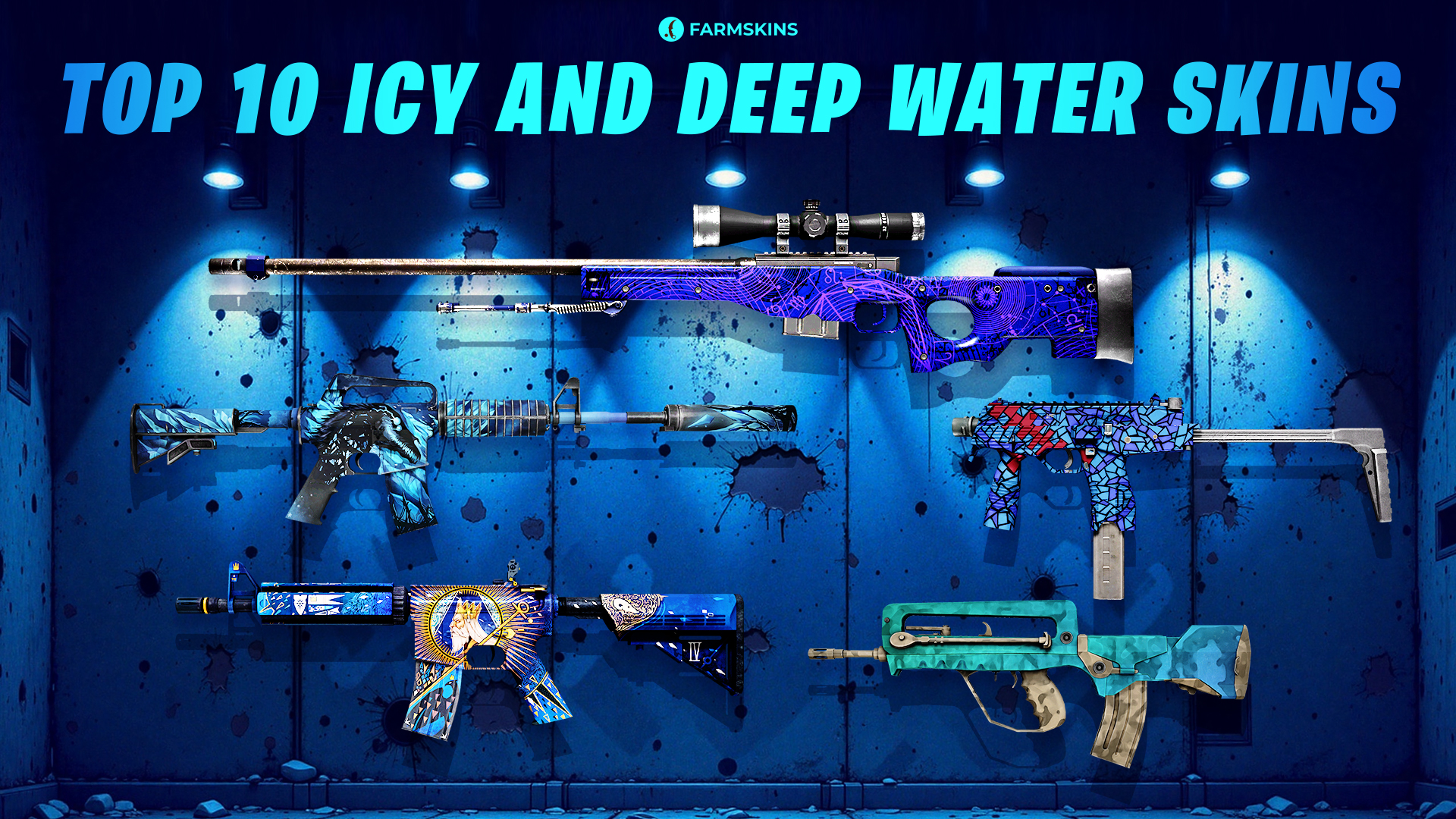 Top 10 Blue Skins: Icy and Deep-Sea Themed Picks
