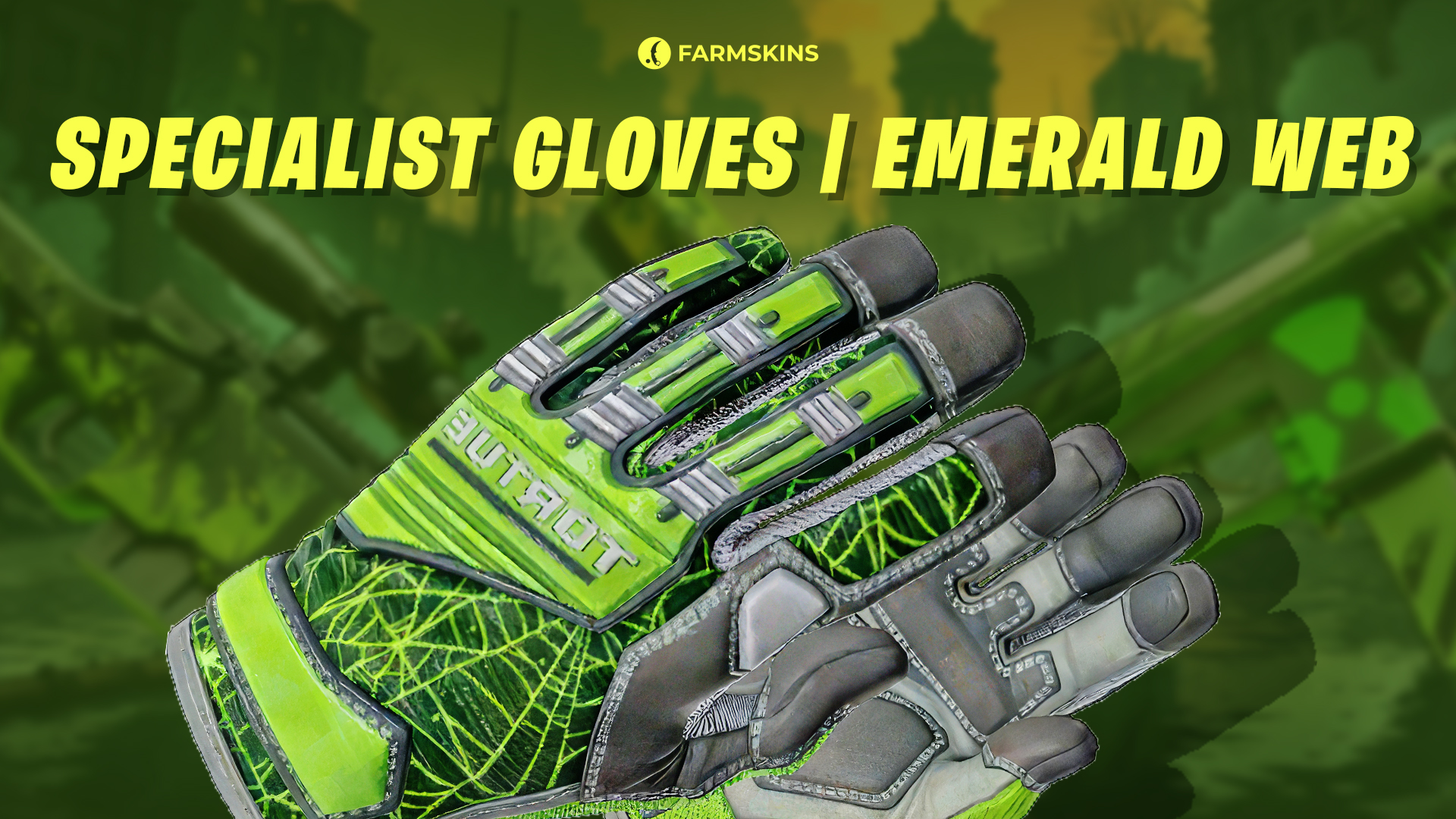 Specialist Gloves Emerald Web