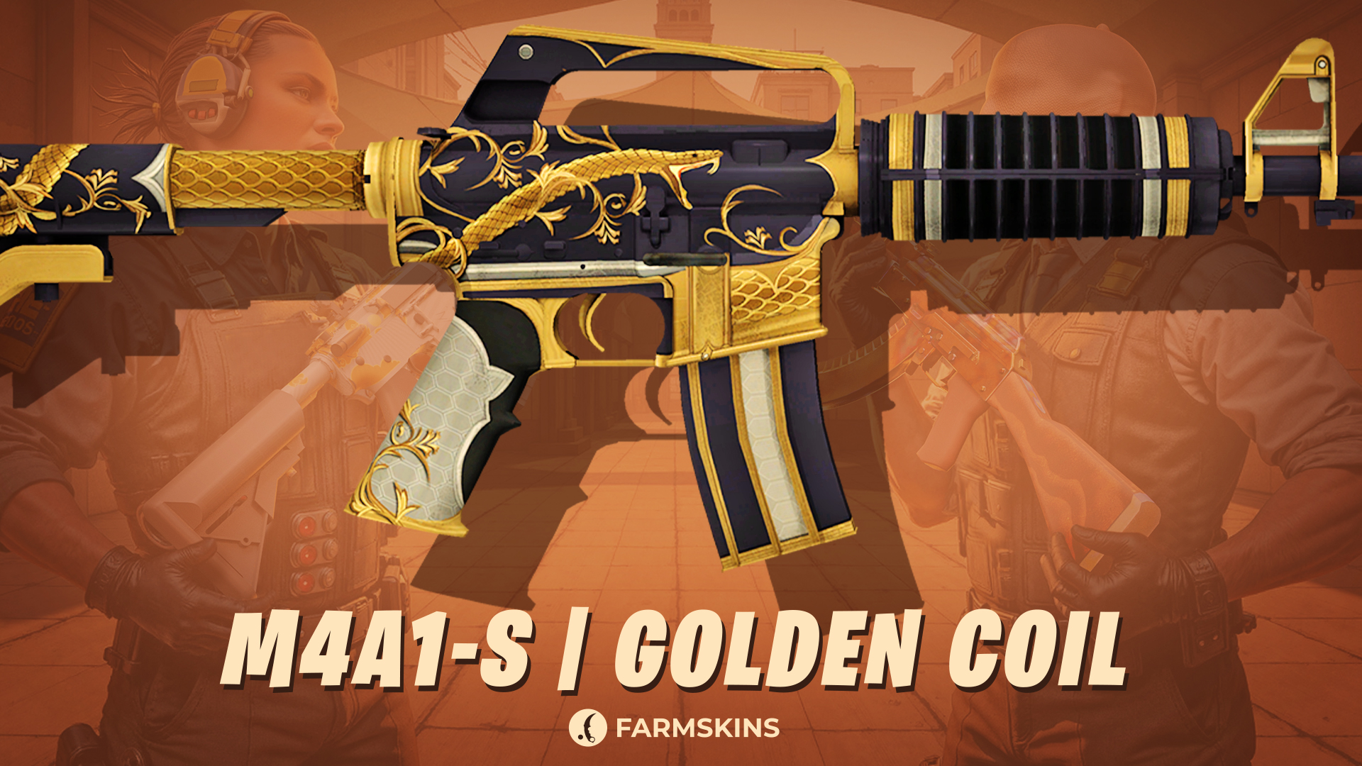 M4A1-S Golden Coil