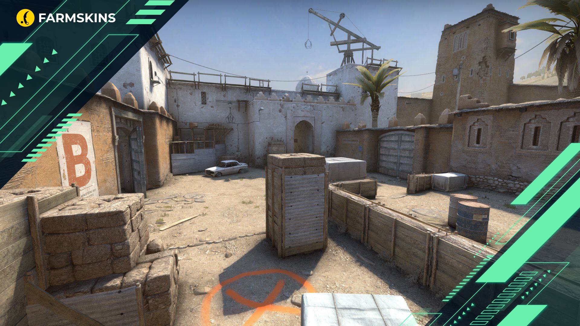 Dust II Bomb Explosion Radius Increased After Latest CS2 Update