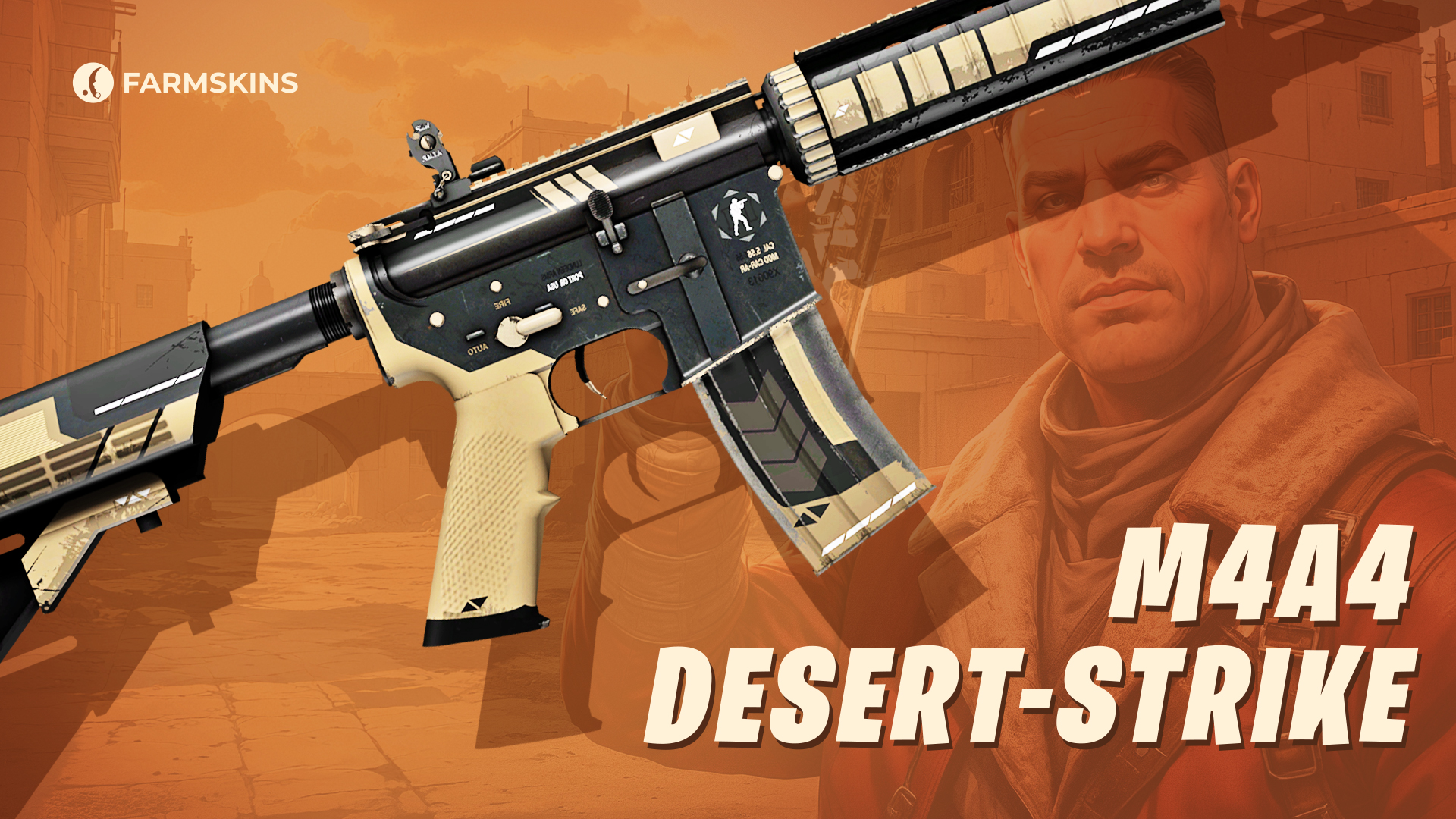 M4A4 Desert-Strike