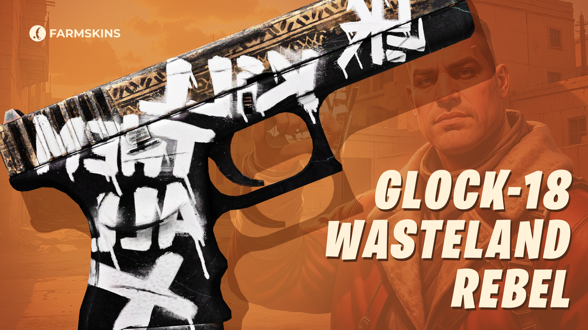 Glock-18 Wasterand Rebel