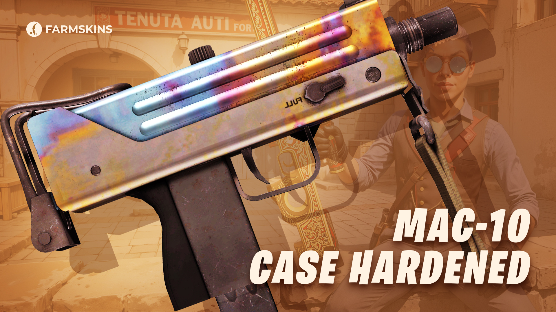 MAC-10 Case Hardened