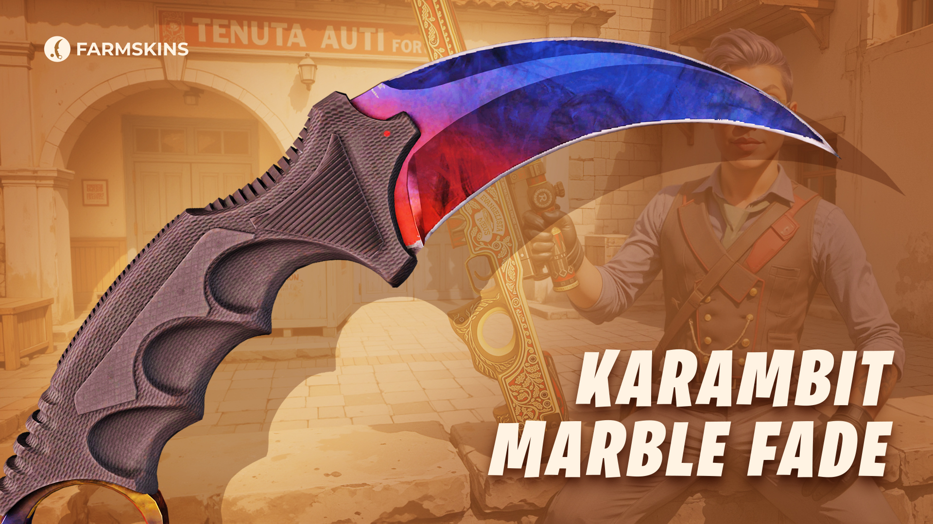 Karambit Marble Fade