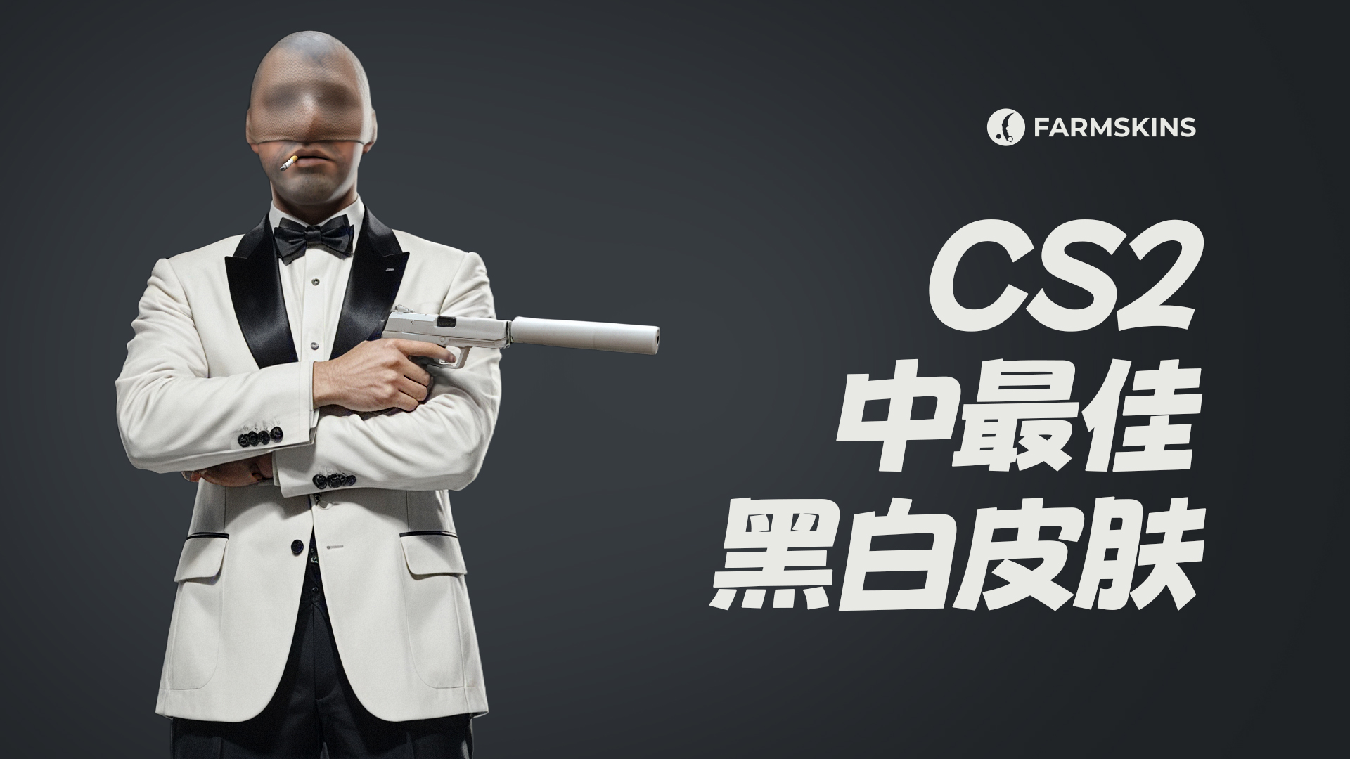 CS2 中十大最佳黑白皮肤