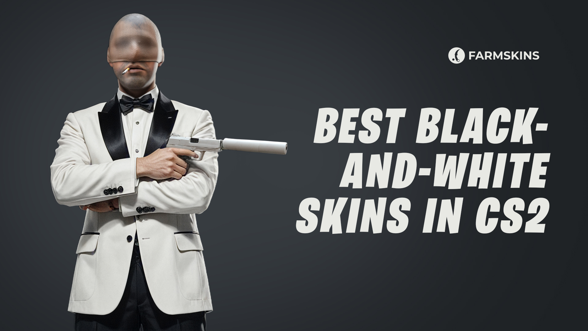 top 10 best black-and-white skins in CS2