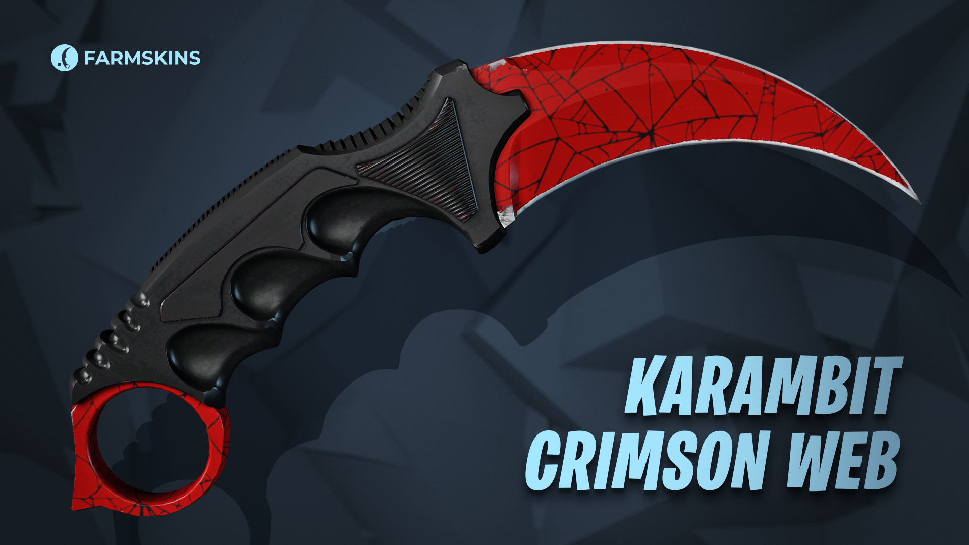 Karambit Crimson Web