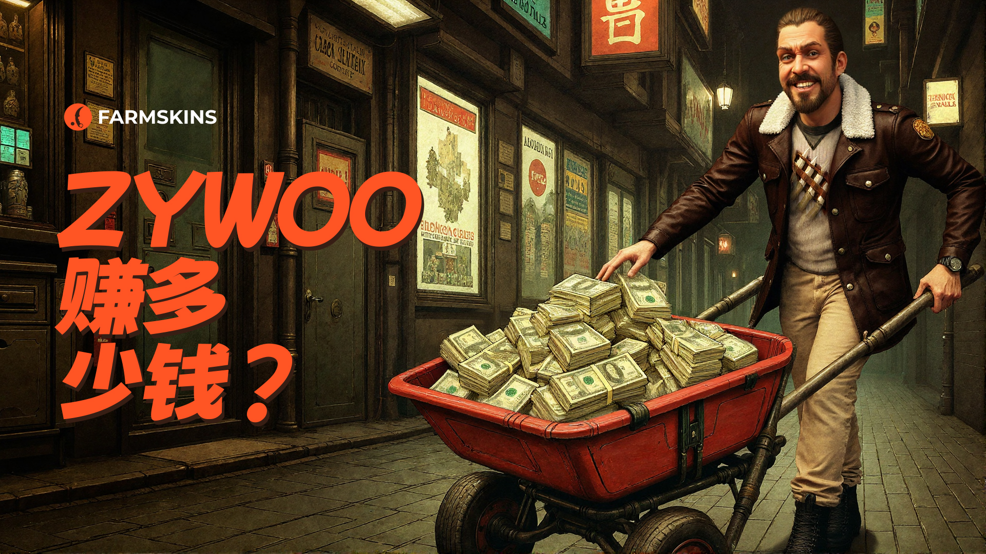 ZywOo 的收入有多少?