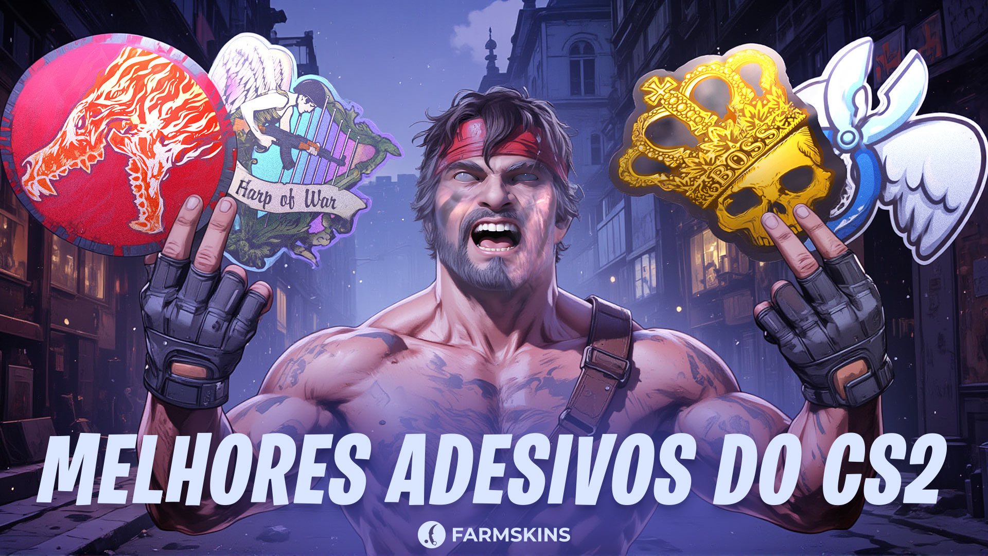 melhores stickers no CS2