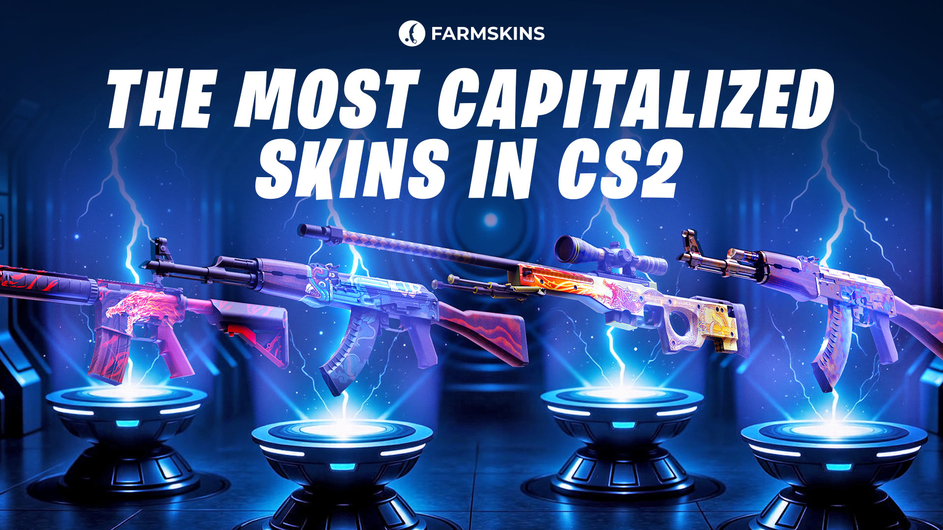 the most capitalized skins in CS2