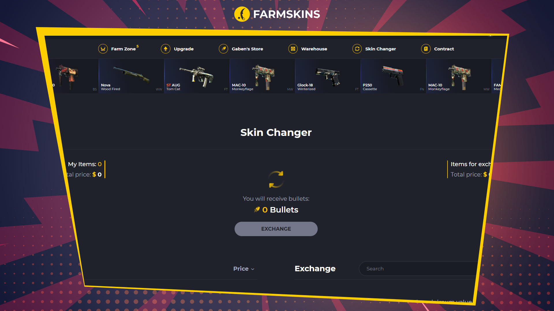 Farmskins Skin Changer 