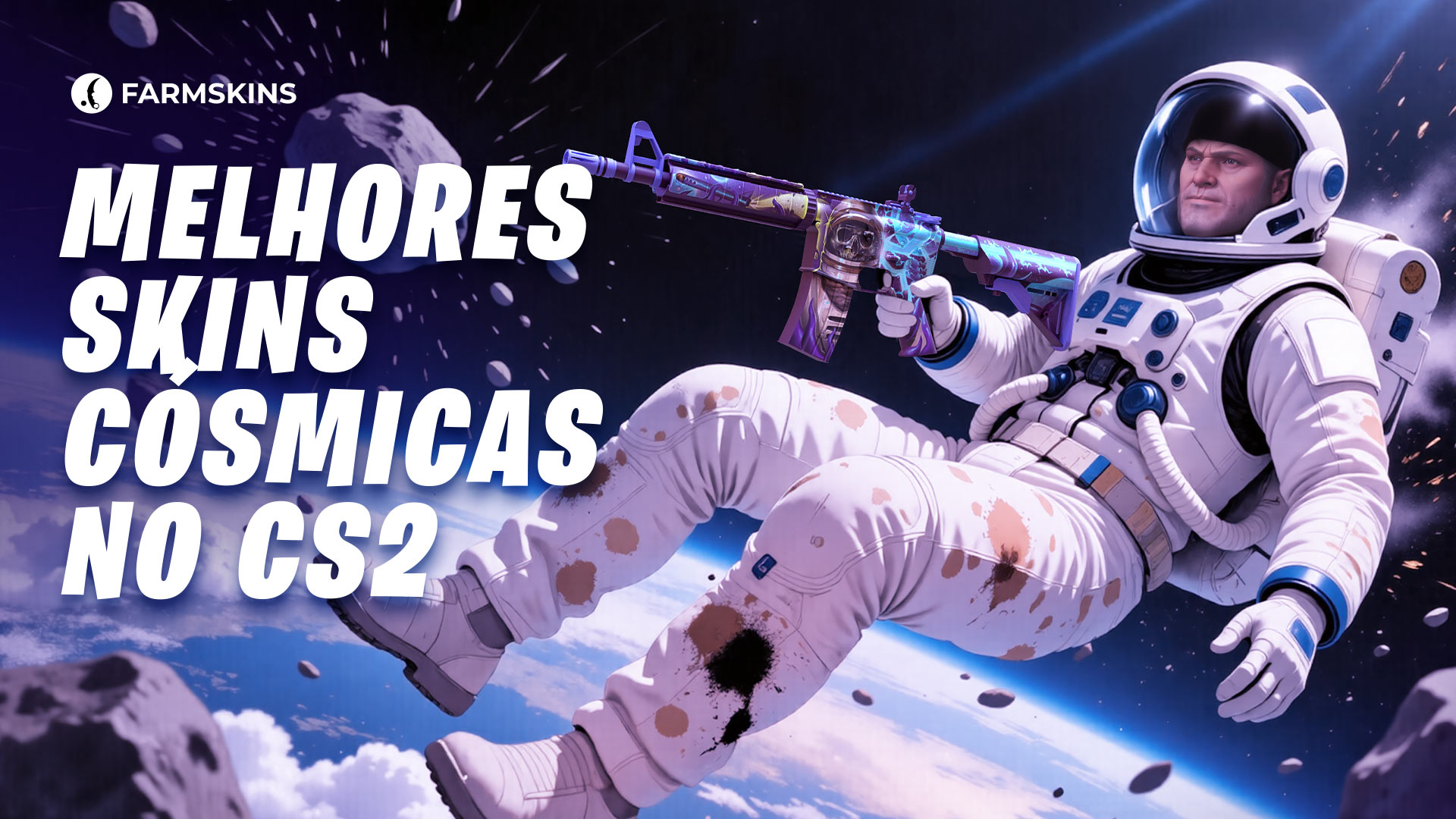 melhores skins cósmicas em CS2